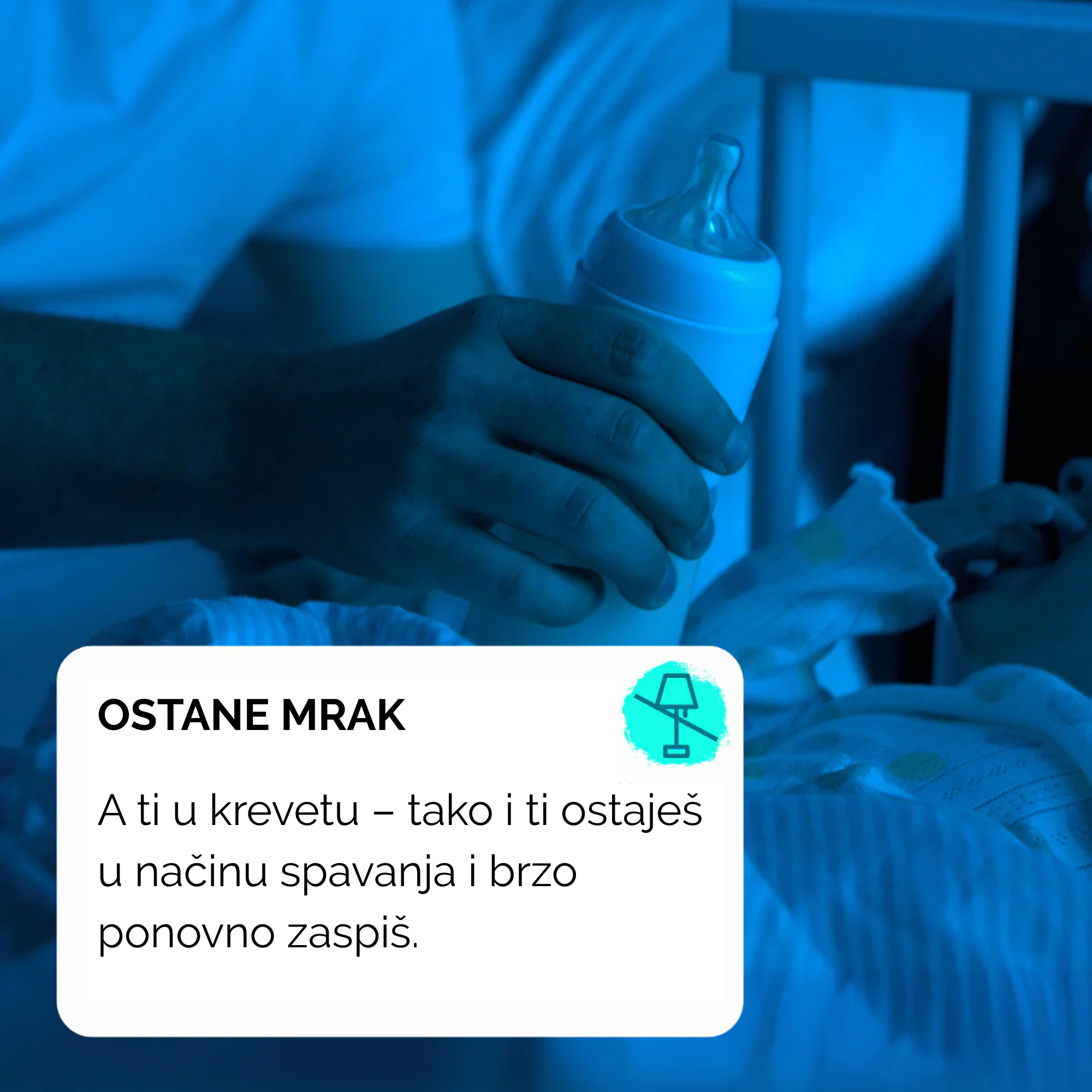 snoozi set: noćna bočica s grijačem za bočice